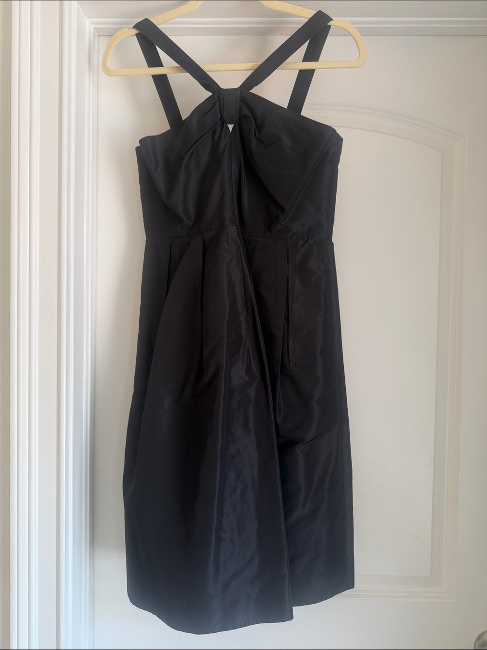 J. Crew Black Silk Cocktail Dress Size 4
